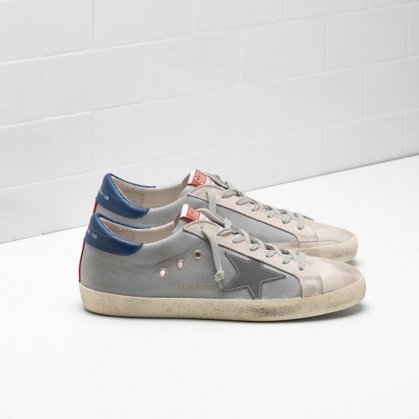 Golden Goose Super Star Sneakers Blue Men