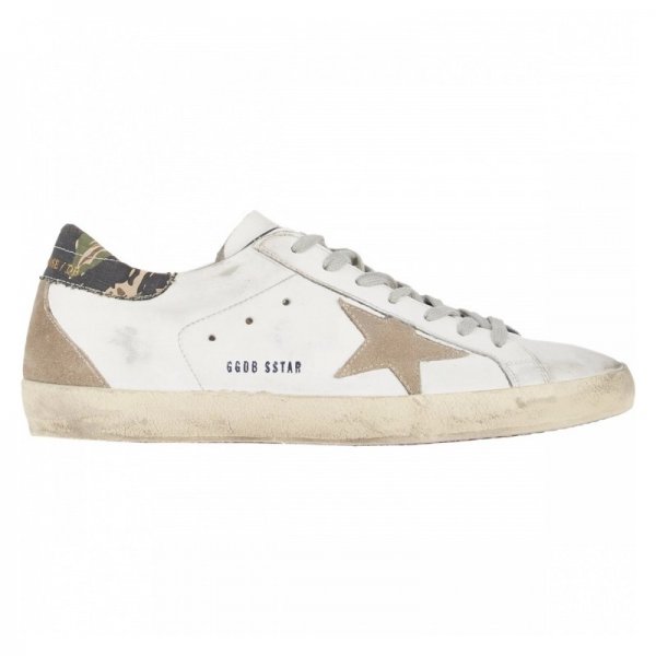 Golden Goose Super Star Sneakers White Light Brown Men