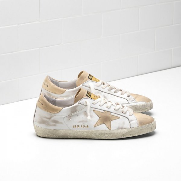 Golden Goose Super Star Sneakers Yellow Men